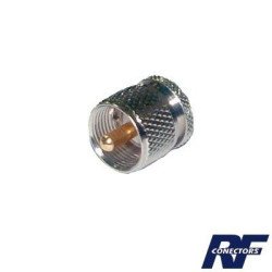 Adaptador en línea de conector SMA Hembra a UHF Macho (PL-259).