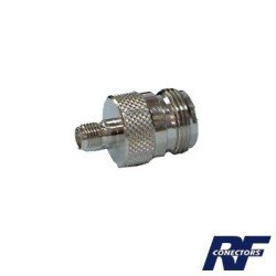 Adaptador en línea de conector SMA Hembra a N Hembra
