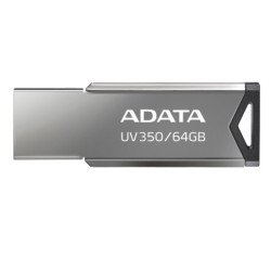 Memoria USB ADATA 32GB USB 3.2 (retrocompatible con 3.0 y 2.0). Metalica. AUV350-32G-RBK
