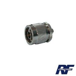 Adaptador en línea de conector SMA Hembra a N Macho.