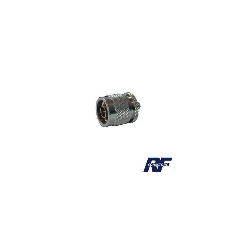 Adaptador en línea de conector SMA Hembra a N Macho.