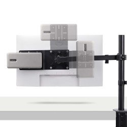 Soporte VESA para Mini PC, Soporte para CPU montado en soporte de moni