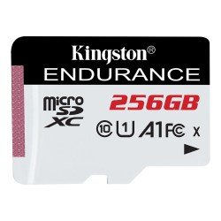 Memoria micro SDxc Kingston endurance 256GB 95r c10 a1(sdce/256gb)