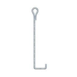 Ancla para Retenida para Suelo con Ojo de Llave Galvanizado por Inmers