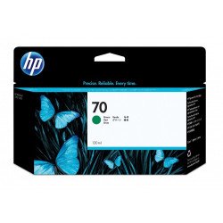 Cartucho de tinta DesignJet 70 de 130 ml verde, Rendimiento estándar, 