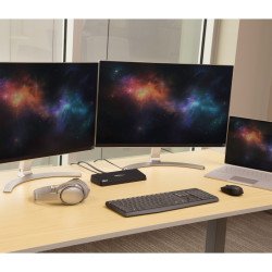 Bases para PCs StarTech.com USB3DOCKHDPC - Bases, Negro, 277 g, Plástico