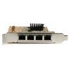 Tarjetas de Red StarTech.com - PCI-E, Ethernet, Amarillo