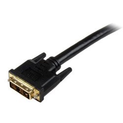 Cable adaptador HDMI a DVI-D StarTech.com - 7.6 m, HDMI, DVI-D, Macho Macho, Negro