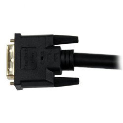 Cable adaptador HDMI a DVI-D StarTech.com - 7.6 m, HDMI, DVI-D, Macho Macho, Negro
