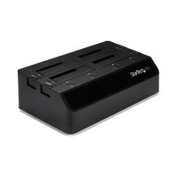 Estación de conexión de disco duro StarTech.com SDOCK4U33 - USB 3.0, 5 Gbit s, Negro