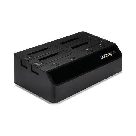 Estación de conexión de disco duro StarTech.com SDOCK4U33 - USB 3.0, 5 Gbit s, Negro