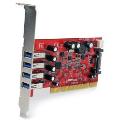ExpressCard StarTech.com - Rojo, 5 Gbit/s