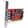 ExpressCard StarTech.com - Rojo, 5 Gbit/s