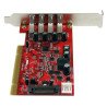 ExpressCard StarTech.com - Rojo, 5 Gbit/s
