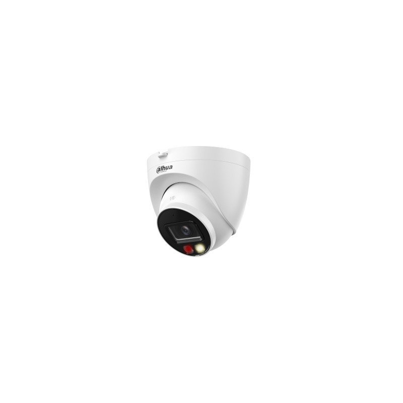 Cámara IP Domo de 6 Megapixeles, Lente de 2.8mm, 30 Metros de Iluminador Dual Inteligente+Full Color, SMD Plus, Protección Perim