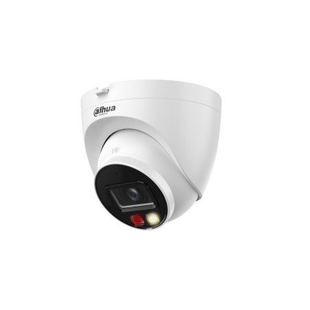 Cámara IP Domo de 6 Megapixeles, Lente de 2.8mm, 30 Metros de Iluminador Dual Inteligente+Full Color, SMD Plus, Protección Perim