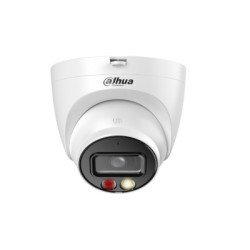 Cámara IP Domo de 6 Megapixeles, Lente de 2.8mm, 30 Metros de Iluminador Dual Inteligente+Full Color, SMD Plus, Protección Perim