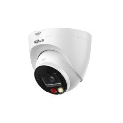 Cámara IP Domo de 6MP con Lente Motorizado de 2.7 a 13.5, Full Color con Iluminador Dual Inteligente de 40 Metros, WizSense, Mic