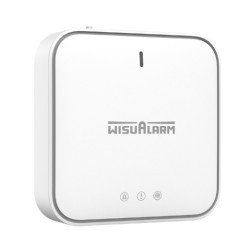 Gateway Inalámbrico con comunicación dual Ethernet y WiFi, Cuenta con 4 indicadores LED, Centraliza hasta 24 dispositivos Wisuli