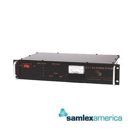 Fuente de poder 13.8V, 40A, conmutada para instalación en rack