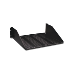 Charola para soportar equipo en Rack de 19in, ventilada, 3UR, Color Ne