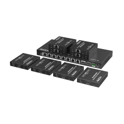 Kit Divisor y Extensor HDMI, Divide 1 Fuente HDMI a 8 Pantallas, Extie