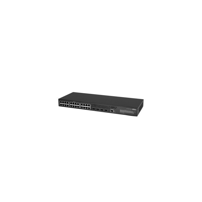 Switch Gigabit, 24 Puertos, PoE, Potentes funciones L2 y L3, Marco Inteligente Resiliente 2 (IRF2) Switch Gigabit, 24 Puertos, PoE, Potentes funciones L2 y L3, Marco Inteligente Resiliente 2 (IRF2)