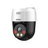 Cámara IP PT de 3 MP con Full Color y Disuasión Activa, iluminador dual inteligente, lente fijo, alcance de 30m con IR y luz vis