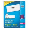 Etiquetas blancas 1 1/3 x4 92296-B