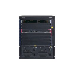 Switch Core Administrable capa 3, Switching 76.8Tbps, 8640Mpps, A prueba de rayos, Hot Swap, 8 Slots, 6 Line Card Slots, IPv4 e