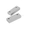 Contacto Magnético Metálico, Cableado, Interior o Exterior para puertas o ventanas, NC, Uso residencial o comercial, GAP 35 mm,