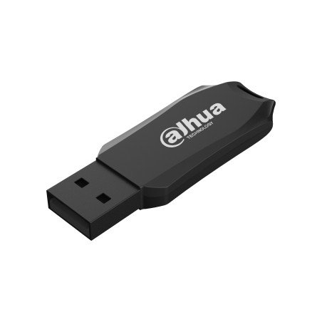 Dahua Memoria USB DHI-USB-U116-20, 64GB, USB 2.0, Lectura 25MB/s, Escritura 10MB/s, Negro/Plata version 2.0