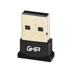 Adaptador USB bluetooth Ghia, USB 2.0, bluetooth v5.0 compatible con v