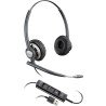 Auriculares estéreo USB-A POLY EncorePro 725 TAA, Alámbrico, Oficina/Centro de llamadas, 78 g, Auriculares, Negro