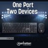 178990 Teclado/mouse óptico inalámbrico