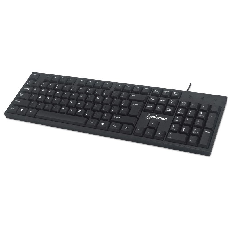 Teclado MX, USB alámbrico, 104 teclas