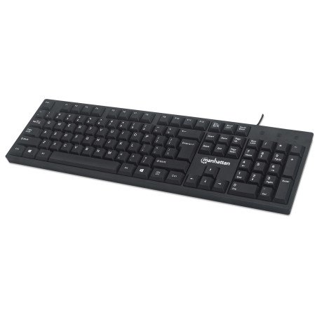 Teclado MX, USB alámbrico, 104 teclas
