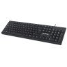 Teclado MX, USB alámbrico, 104 teclas
