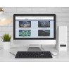 Teclado MX, USB alámbrico, 104 teclas