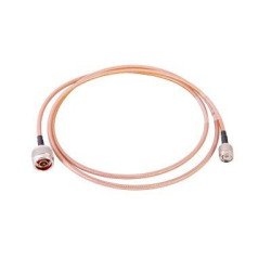Jumper de 150 cm fabricado con cable RG-142, conectorN" y conectorTNC"