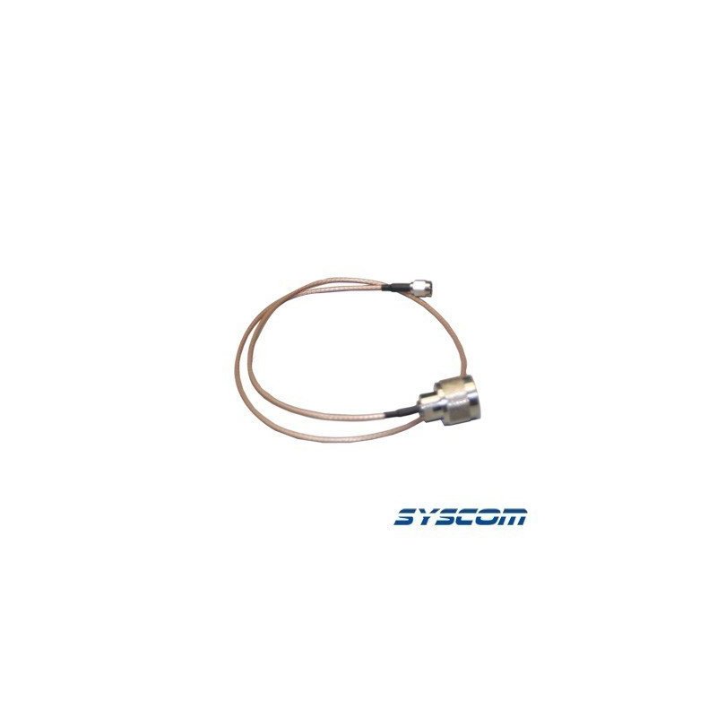 Cable RG-316 con conectores N Macho en un extremo y en el otro SMA Mac Cable RG-316 con conectores N Macho en un extremo y en el otro SMA Mac