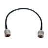 Jumper de 30 cm fabricado con cable RG-58U-SYS, conectoresN" en ambos extremos"