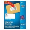 Etiquetas blancas 2X4 ink jet 92296