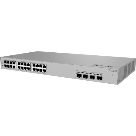 Switch de Acceso Gigabit Administrable PoE Capa 2, 24 puertos 10, 100, 1000 Mbps (PoE), 2 Puertos 2.5GE SFP + 2 Puertos 10GE SFP