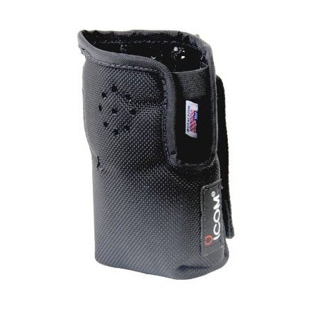 Funda de Nylon con lazo para cinto y correa en antena, para radios Ico