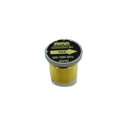 Elemento de 50 Watt para Wattmetro BIRD 43, 400-1000 MHz.