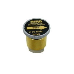 Elemento de 50 watt para wattmetro bird43 para frecuencias en el rango