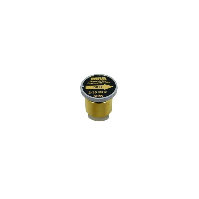 Elemento de 50 watt para wattmetro bird43 para frecuencias en el rango Elemento de 50 watt para wattmetro bird43 para frecuencias en el rango