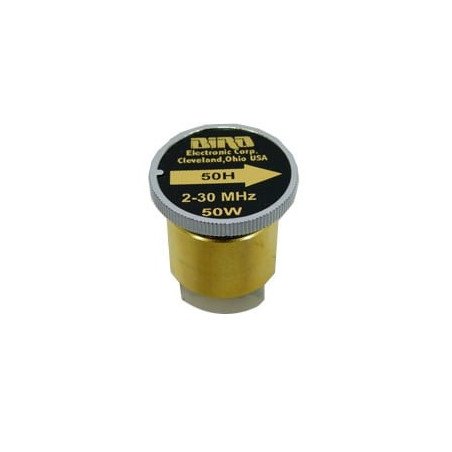 Elemento de 50 watt para wattmetro bird43 para frecuencias en el rango