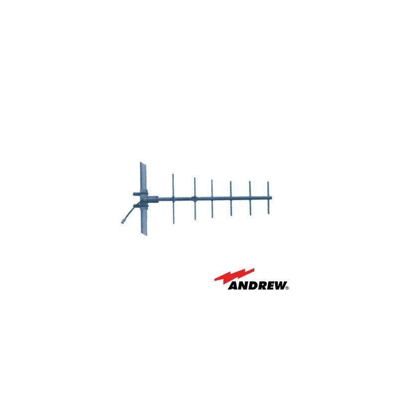Antena Base Direccional, 400-420 MHz, 6 elementos, 10 dB